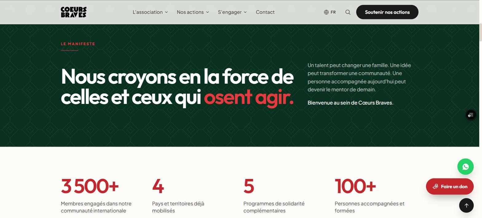Cœurs Braves — Screen 2
